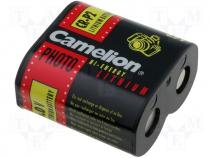 Lithium battery 6V 34x19x36mm Camelion