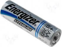 Lithium battery 1,5V LR6 AA Energizer Lithium
