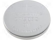 Lithium coin battery 3V fi 20x3,2mm Panasonic