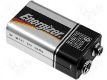 Alkaline battery 9V 6LR61 Energizer