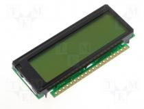 Display LCD graphical 122x32 52.42x13.72mm LED