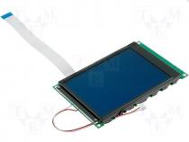 Display LCD graphical 320x240 blue 166.8x109x13mm