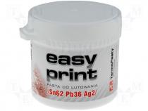 Solder Sn62Pb36Ag2 paste can 500g Flux:No Clean 12%