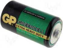 Greencell battery 1,5V R14 C GP