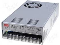 Pwr sup.unit pulse 12V 25A Electr.connect terminal block