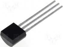 Transistor bipolar PNP 400V 500mA 750mW TO92