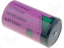 Battery lithium (LTC) D 3.6V Ø32.9x61.5mm 19000mAh 55÷85C