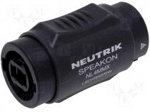 Adaptor SPEAKON socket - socket 4pin