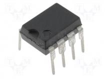 Integrated circuit operational amplifier 1.1MHz DIP8