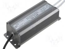 Pwr sup.unit for LEDs 80W 12VDC 6.7A 240x67x50mm 230VAC IP67