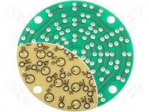 Board universal single sided round prototyping board 60mm
