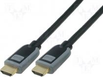 Cable HDMI 1.4 HDMI plug both sides 2m black