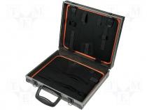 Suitcase  tool case, 280x330x80mm, plastic