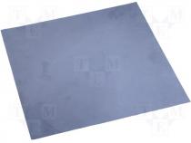 Thermally conductive pad silicone rubber L 300mm W 300mm