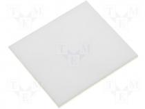 Thermally conductive pad ceramic TO247 L 20mm W 23mm D 1mm