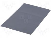 Thermally conductive pad silicone rubber L 220mm W 150mm