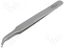 Tweezers len 120mm SMD blade tip size 1.5x0.6mm