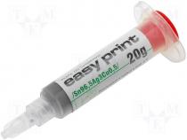 Solder Sn96 5Ag3Cu0 5 paste syringe 20g 5ml Flux No Clean