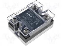 Relay solid state Ucntrl 4÷32VDC 50A 24÷280VAC Series ASR