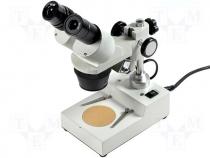 Stereoscopic microscopes, Mag x20÷x40, 2.47kg, 45, Hmax 340mm