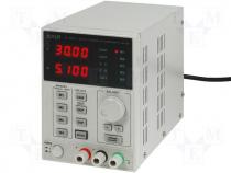 Pwr sup.unit laboratory Channels 1 0÷30VDC 0÷5A