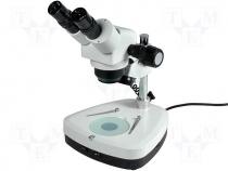Stereoscopic microscopes, Mag  x10÷x40, 4.8kg, Plug  EU, 45