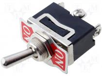 Switch toggle SPDT 10A/250VAC ON-ON -55÷65C