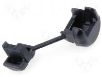 Sectional grommet, 3.8x6.3mm