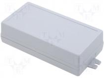 Enclosure with fixing lugs X 74mm Y 145mm Z 40mm polystyrene