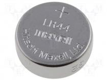 Battery alkaline 1.5V LR44 R1154 coin Ø11.6x5mm