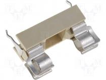 Fuse holder tube fuses 5x20mm 6.3A