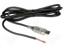 Module USB USB-RS232 lead USB A Supplying output 5V DC 1.8m