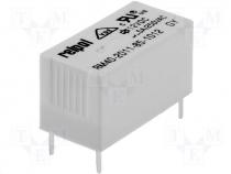 Relay electromagnetic SPDT Ucoil 12VDC 5A/250VAC 5A/30VDC 5A