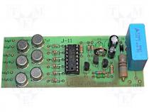Circuit do-it-yourself kit rotating lights 230VAC