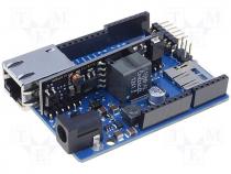 Development kit Arduino uC ATMEGA328,W5100 SPI, TWI, UART