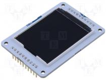 Extension module LCD display SPI pin strips