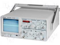 Oscilloscope analogue Band ≤20MHz Channels 2 300V