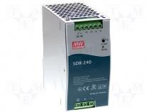 Pwr sup.unit pulse, 240W, 48VDC, 5A, 88÷264VAC, 124÷370VDC, 1.03kg