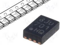 Integrated circuit CPU 384 B FLASH 8MHz 16RAM DFN
