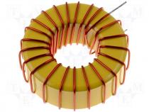 Inductor wire, 68uH, 10A, 42m, THT