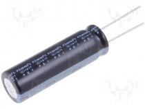 Capacitor electrolytic, THT, 100uF, 400V, Ø14.5x45mm, 20%, 2000h