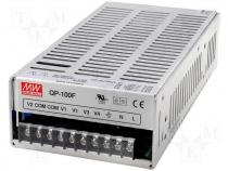 Pwr sup.unit pulse, 103W, 5VDC, 15VDC, 24VDC, -15VDC, 8A, 2A, 1A