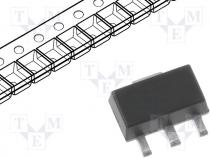 Voltage stabiliser, adjustable, 450V, 1.2÷440V, 10mA, SOT89-3, SMD