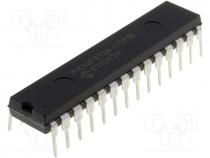 Integrated circuit, CPU 4K FLASHEPROM 4MHz SDIP28