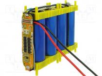 Rechargeable battery Li-FePO4, 12.8V, 10Ah, 173x42x154mm