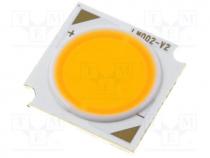 Power LED, COB, 5W, 3000(typ)K, white warm, 510-650lm, 120, 14÷17V