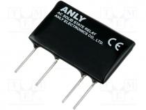 Relay  solid state, Ucntrl  3÷32VDC, 2A, 3÷60VDC, THT, SIP