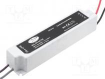 Pwr sup.unit switched-mode, for LED diodes, 34W, 24÷48V, 700mA