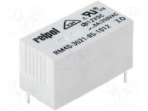 Relay electromagnetic, SPST-NO, Ucoil 12VDC, 8A/250VAC, 8A/30VDC