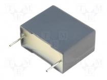 Capacitor polypropylene, X1,Y2,suppression capacitor, 1nF, 10mm
